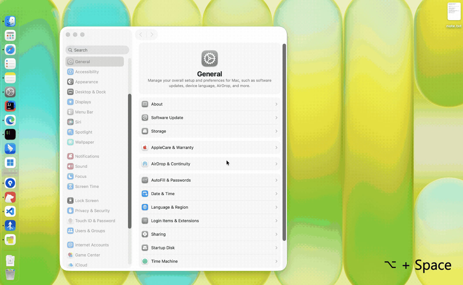 Animated app switching and window choosing flow